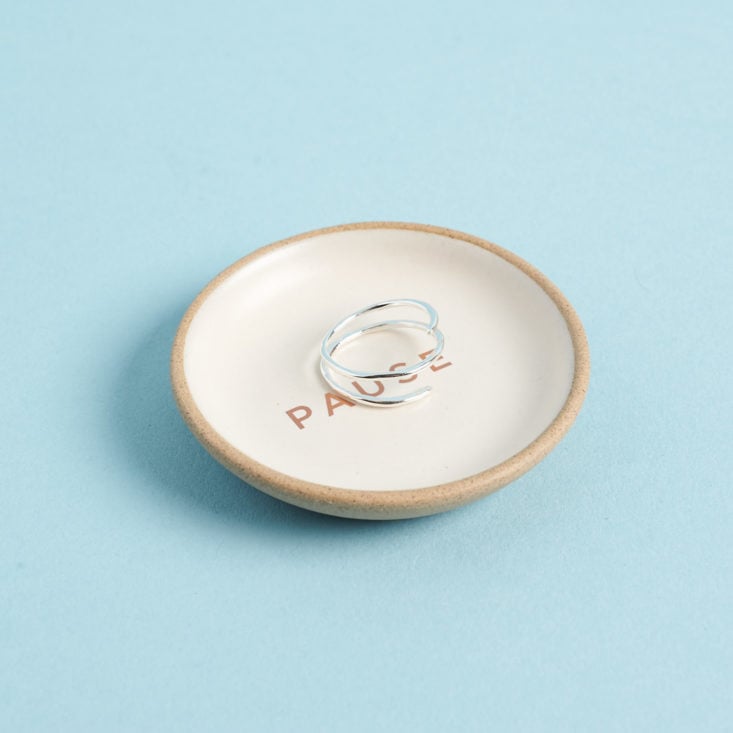Bombay and Cedar April 2019 review ring dish