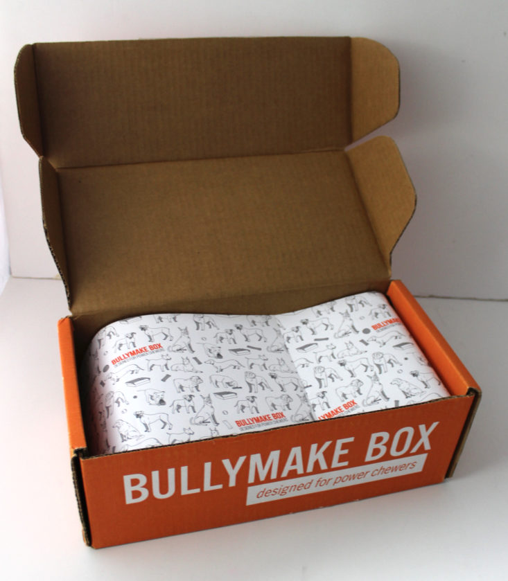 Bullymake Box April 2019 Inside
