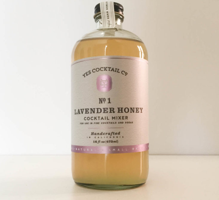 California Found March 2019 - Lavender Honey Cocktail Mixer Front