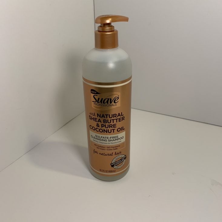 Cocotique March 2019 Review - Shampoo 1 Front