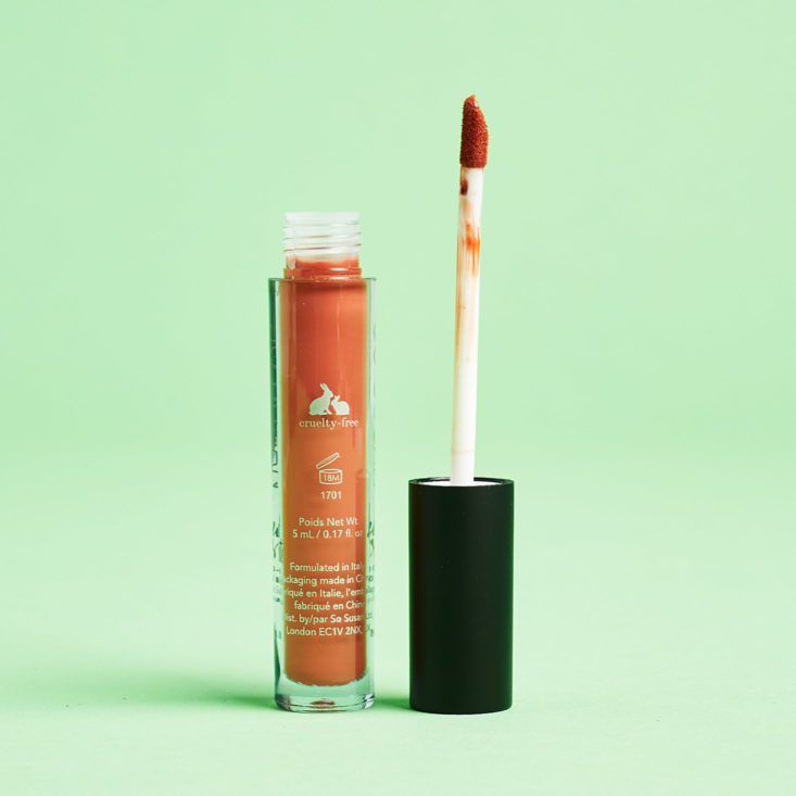 Color Curate April 2019 lipgloss open