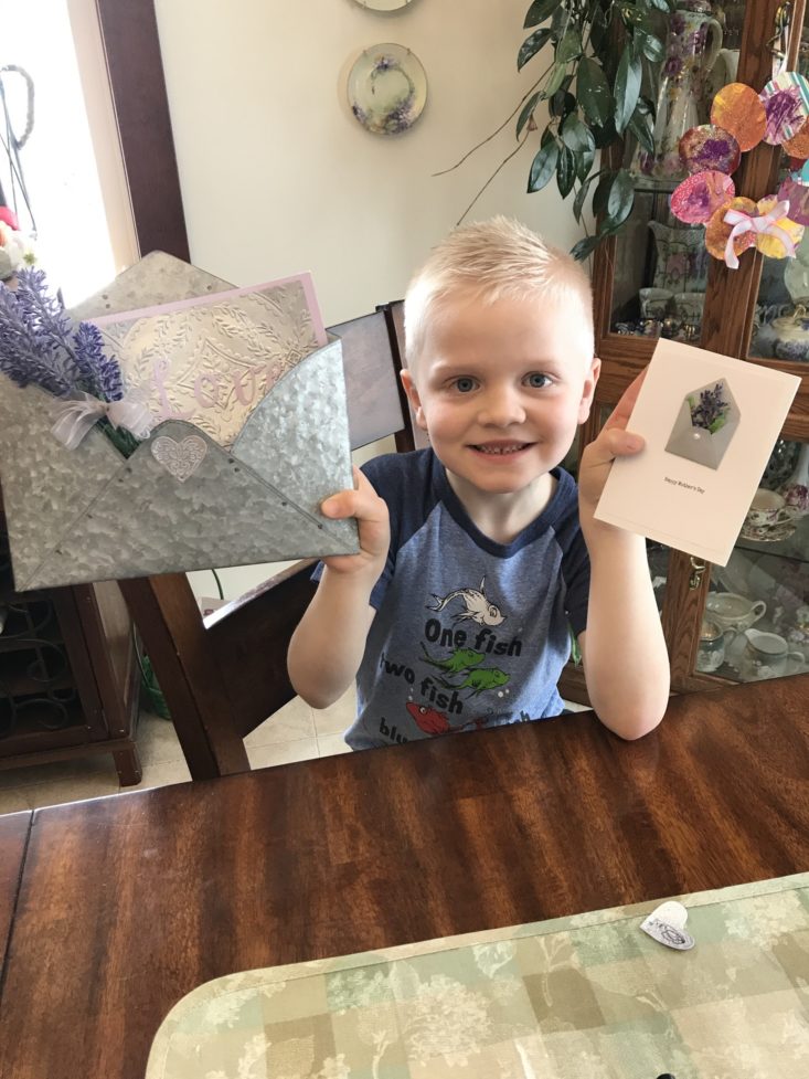 Confetti Grace April 2019 - Finished Projects Hank Front