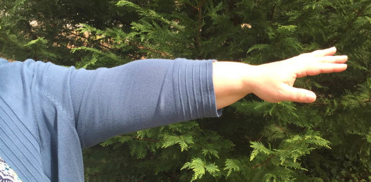 Dia Style March 2019 - Juniper Short Ribbed Detail Cardigan By Meri Skye With Hand