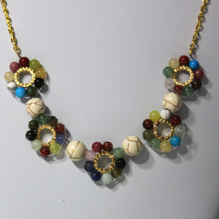 Dollar Bead Box Review April 2019 - Necklace 1 Front