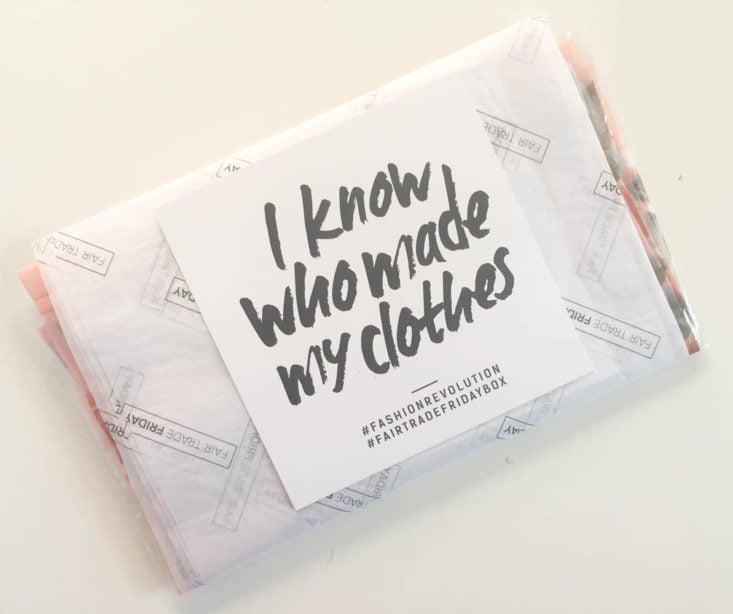 Fair Trade Friday March 2019 - Box Inside Top