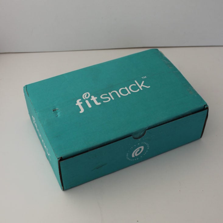 Fit Snack Box Review March 2019 - Box Closed Top