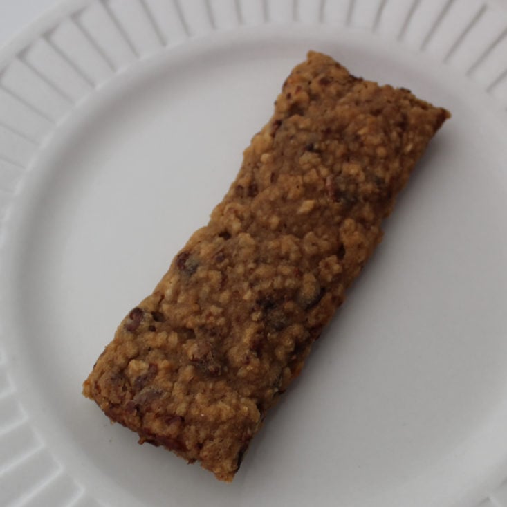 Fit Snack Box Review March 2019 - Orgain Kids O Bar in Chocolate Chip Served Top