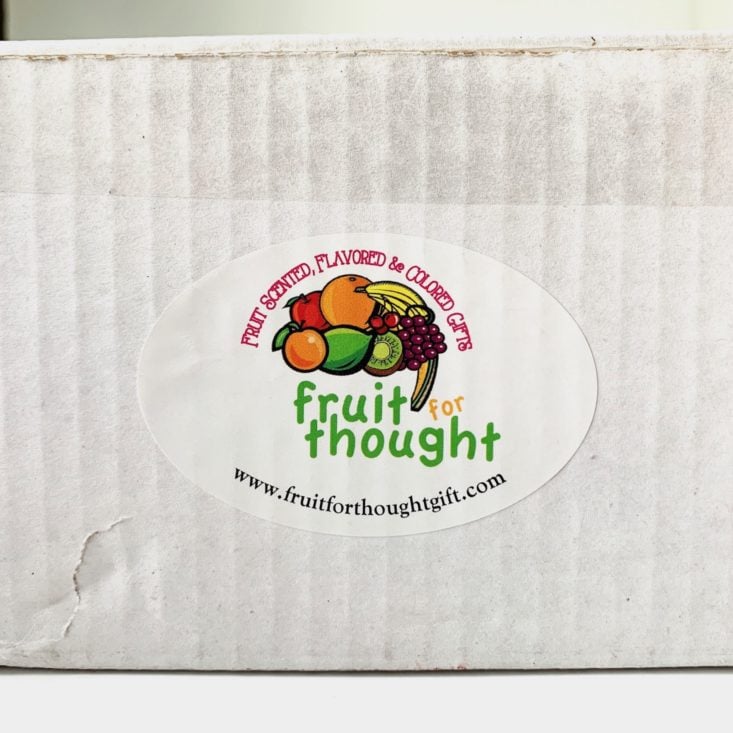Fruit For Thought March 2019 - Box Review Front
