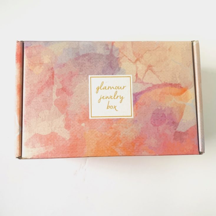 Glamour Jewelry Box March 2019 - Box Top