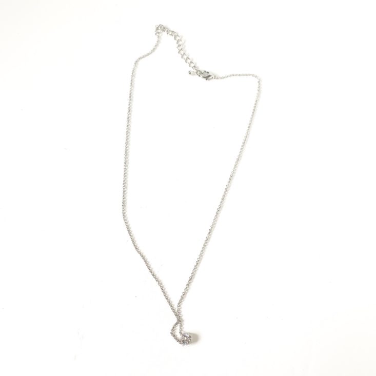 Glamour Jewelry Box March 2019 - Silver Necklace Front
