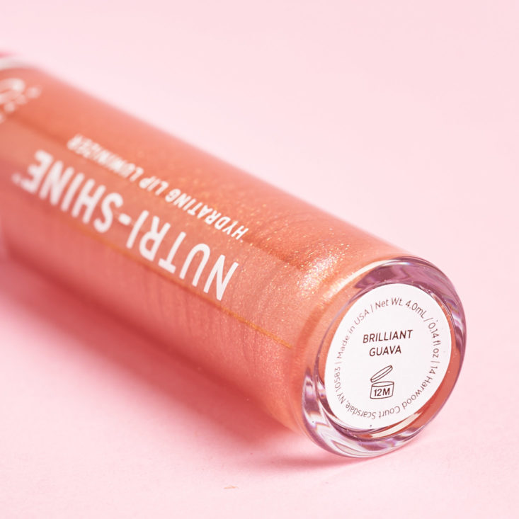Glossybox Mother's Day Limited Edition April 2019 review lip gloss bottom