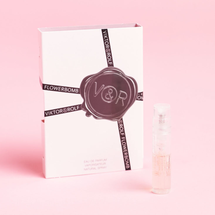 Glossybox Mother's Day Limited Edition April 2019 review flowerbomb