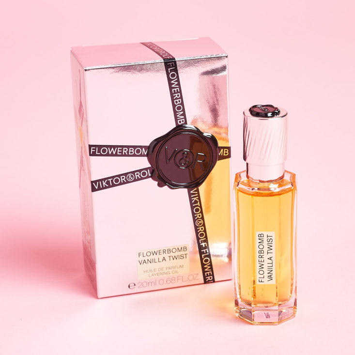 Glossybox Mother's Day Limited Edition April 2019 review flowerbomb oil