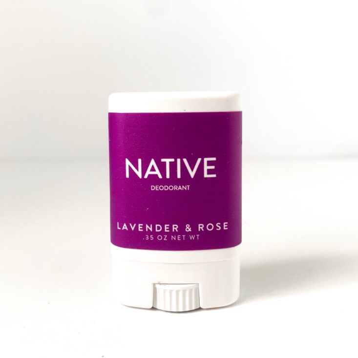 Target In Your Skin April 2019 - Native Lavender & Rose Deodorant Front