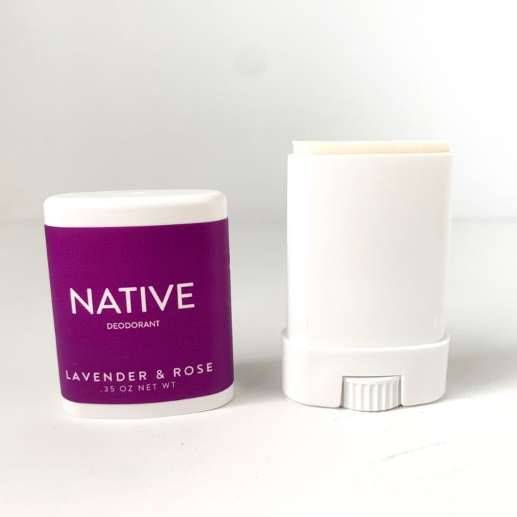 Target In Your Skin April 2019 - Native Lavender & Rose Deodorant Open