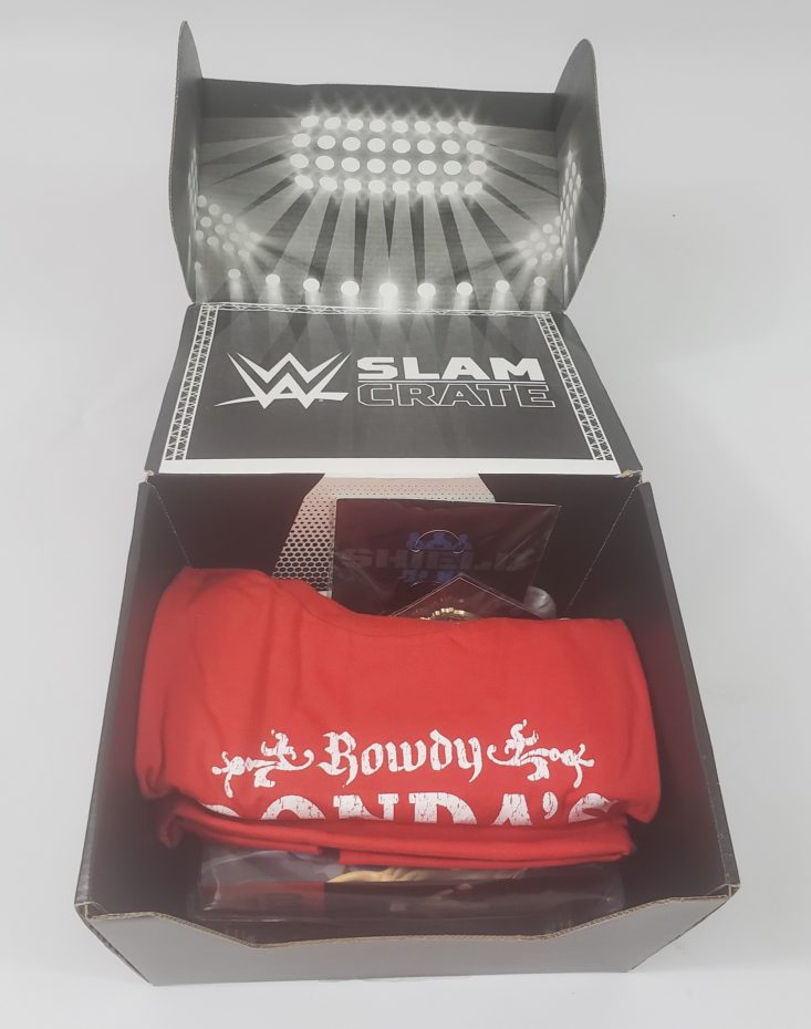 Loot Crate WWE Slam Crate February 2019 - Open Box Front