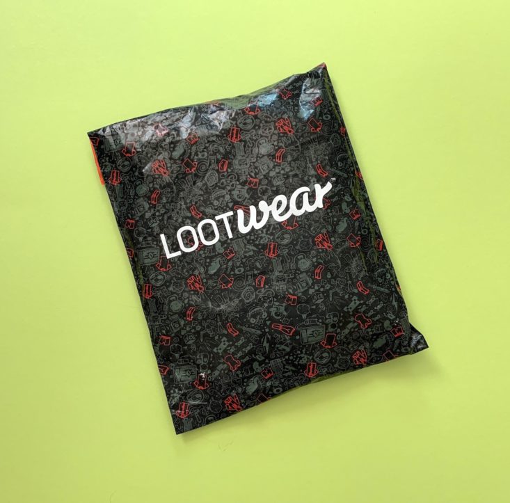 Loot Socks “Transformation” Review February 2019 - Box 1 Closed Top