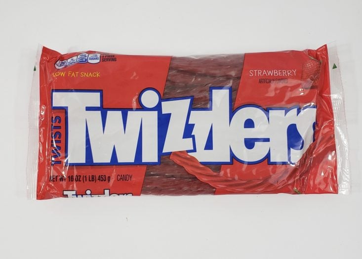 Monthly Box Of Food And Snack Review April 2019 - Twizzlers, Strawberry Flavor Front