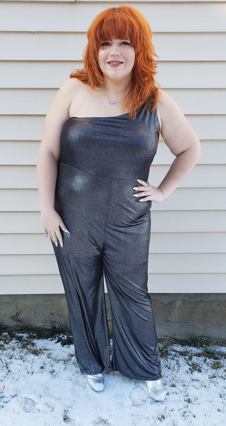 Nordstrom Trunk Box February 2019 - One-Shoulder Jumpsuit by Leith Size 3x 1