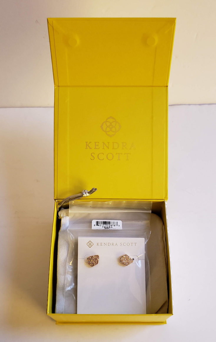 Nordstrom Trunk Box February 2019 - Tessa Stone Stud Earrings by Kendra Scott 2