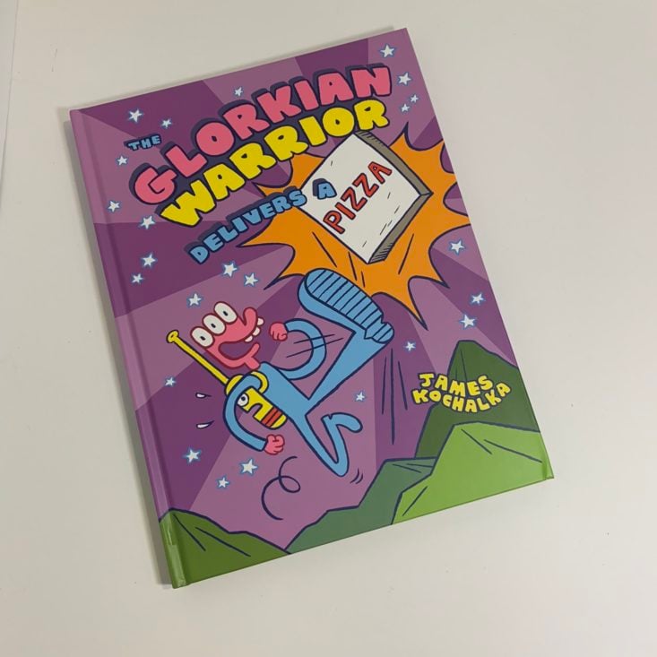 Prime Book Box Review March 2019 - The Glorkian Warrior Delivers a Pizza by James Kochalka Top 1