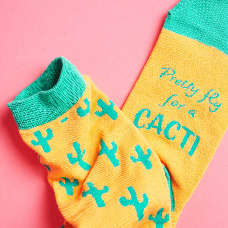 Say It With A Sock Womens April 2019 sock detail