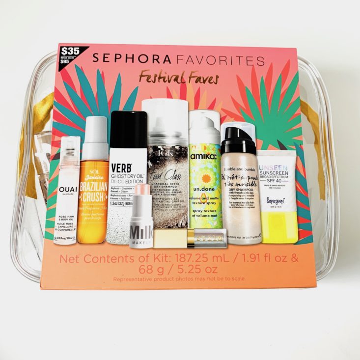 Sephora Festival Faves April 2019 - Closed Box Front View
