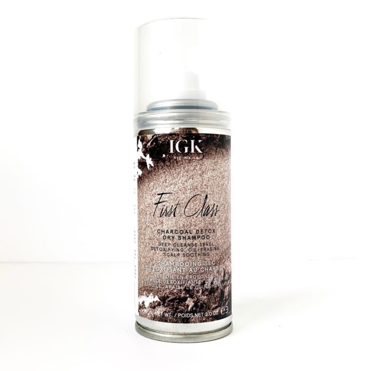 Sephora Festival Faves April 2019 - IGK First Class Charcoal Detox Dry Shampoo Front