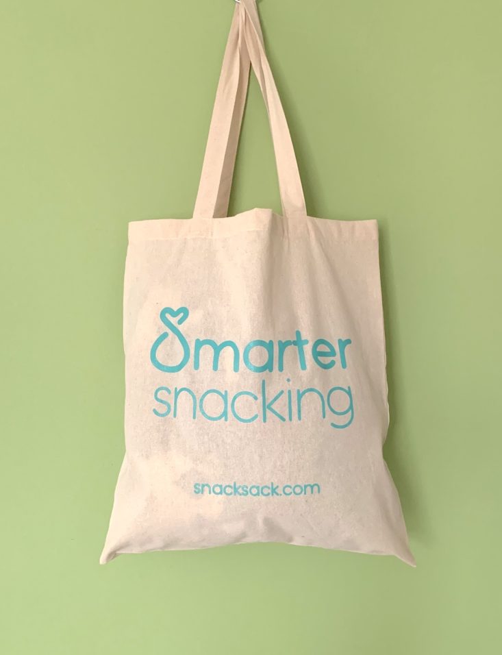 SnackSack Classic Review March 2019 - Tote Front