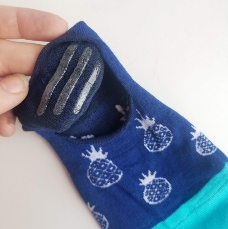 Sock Fancy Women April 2019 pineapple socks no slip grip