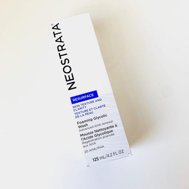 Spring Beauty Report April 2019 - NeoStrata Foaming Glycolic Wash Box Front