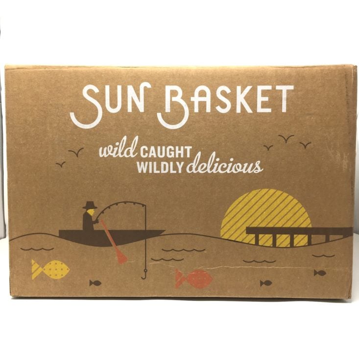 Sun Basket Subscription Box Review March 2019 - UNOPENED BOX