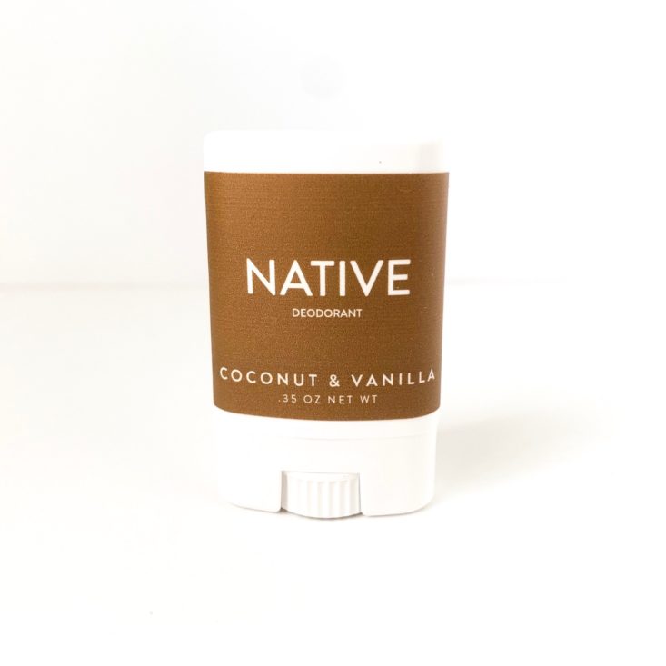 Target Bloom Into Beauty April 2019 - Native Coconut + Vanilla Deodorant Front
