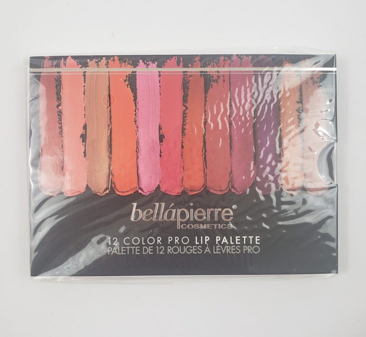 Tribe Beauty Box April 2019 - Bellapierre 12 Color Pro Lip Pallette 1