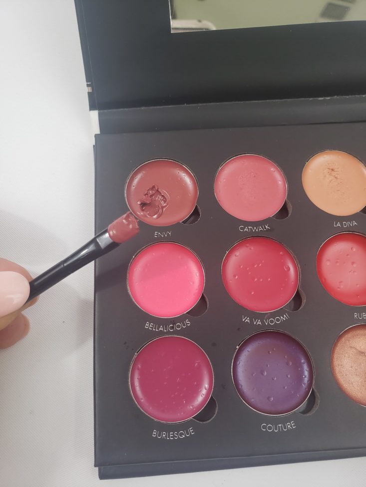 Tribe Beauty Box April 2019 - Bellapierre 12 Color Pro Lip Pallette 5