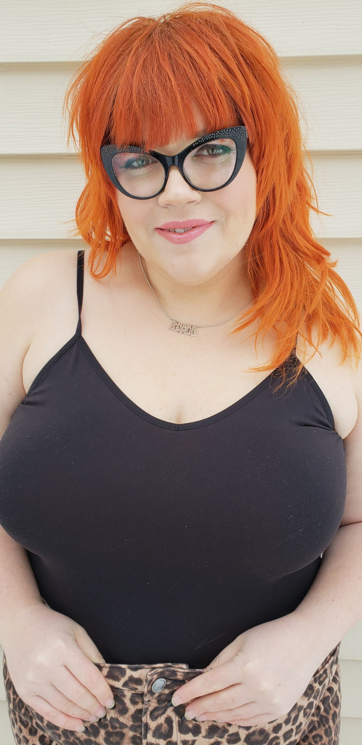 Trunk Club Plus Size Subscription Box Review March 2019 - Seamless Two-Way Camisole by Halogen 2 Front Closer