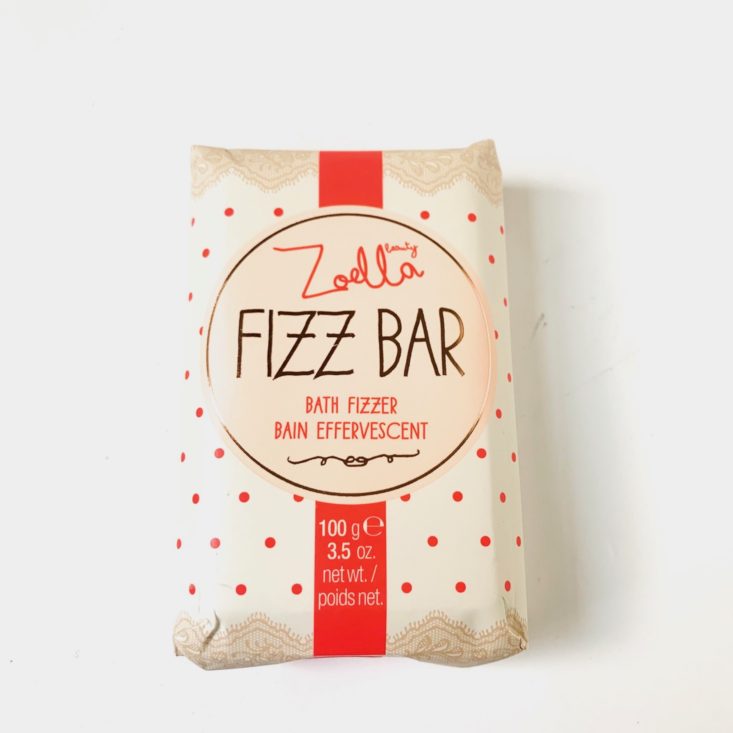 Ulta Pamper Yourself Bath & Body Must Haves April 2019 - Zoella Beauty Fizz Bar Front