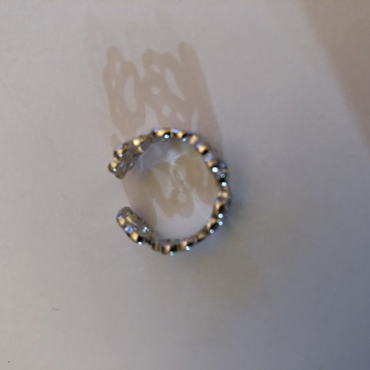 Unboxing The Bizarre Chic Boutique Review March 2019 - Sterling Silver Paw Ring 1 Top