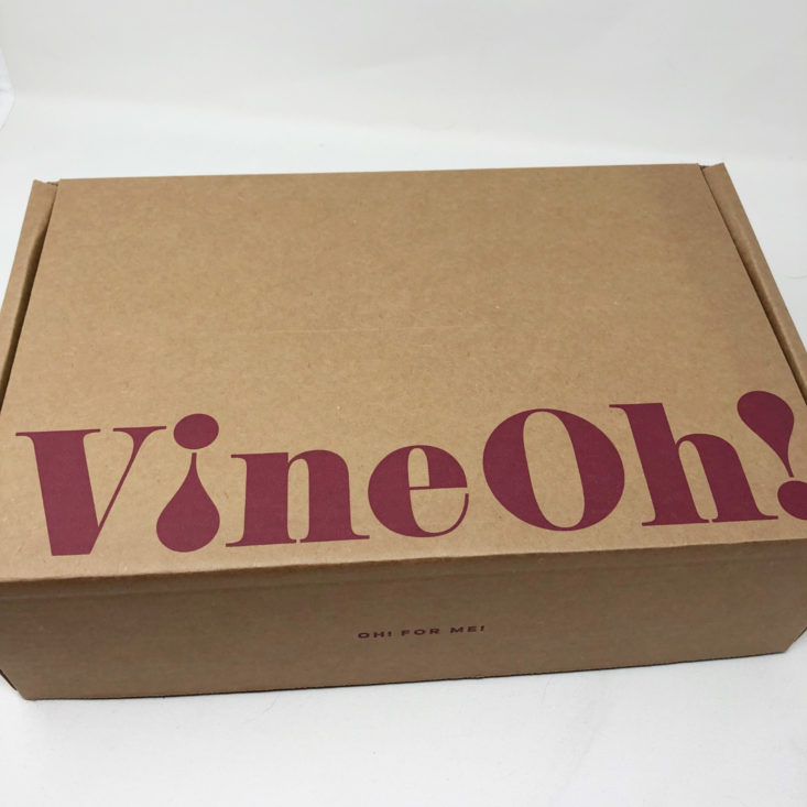 Vine Oh! “Oh! Happy Day” Box Review Spring 2019 - Box Closed Top