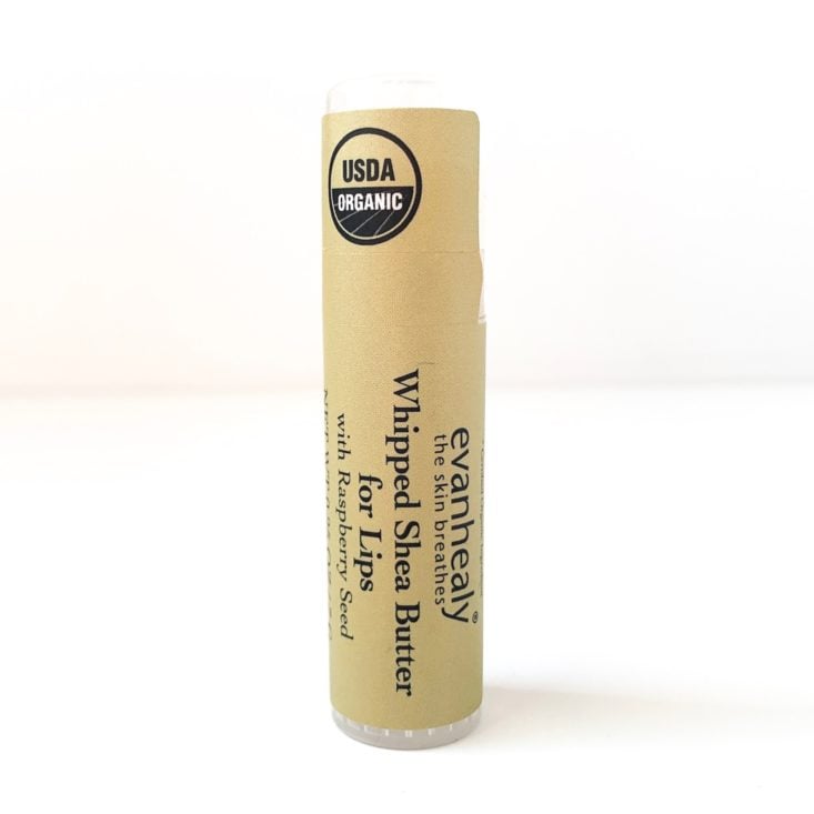 Whole Foods 24-Hour Beauty Bag Review April 2019 - Evanhealy Whipped Shea Butter for Lips Front
