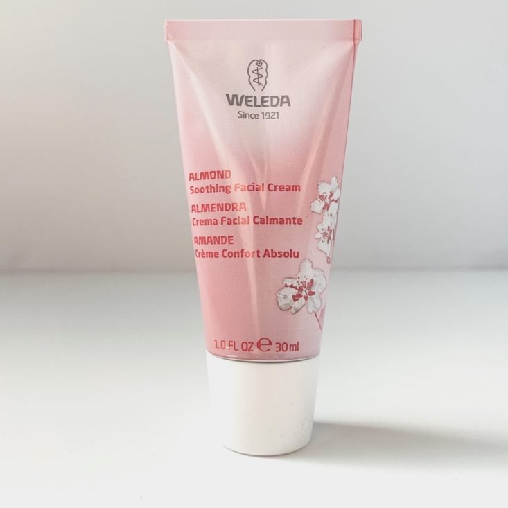 Whole Foods Self-Care Sunday 2019 - Weleda Almond Sensitive Care Facial Cream Open Front