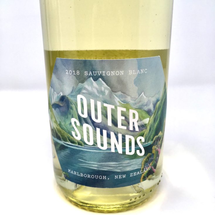 Winc Wine of the Month Review March 2019 - 2018 Outer Sounds Sauvignon Blanc Front