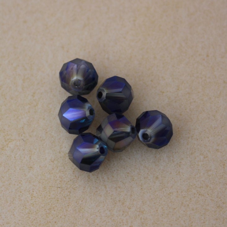Bargain Bead Box May 2019 - Chinese Crystal Fancy Bicone Beads Top