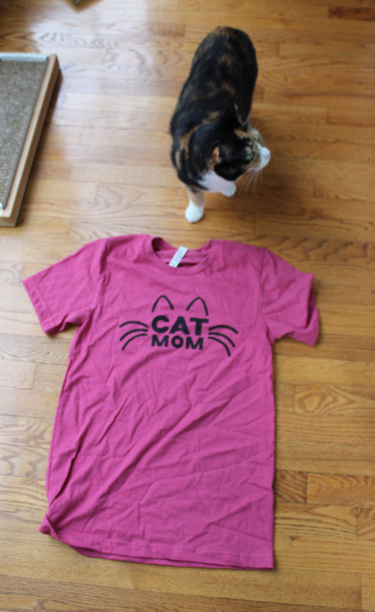 Cat Lady Box May 2019 - Cat Mom T-Shirt Top