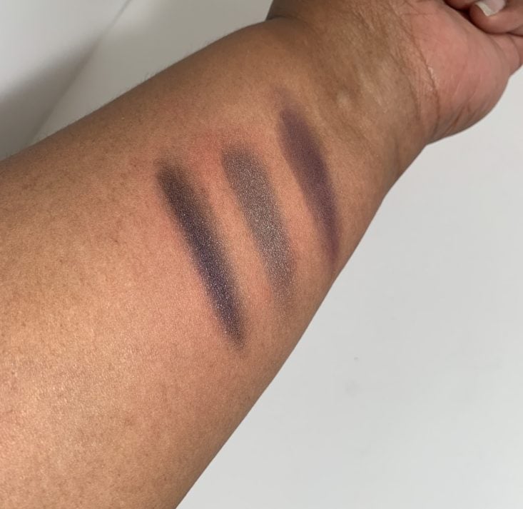 Cocotique “Black Radiance” April 2019 Review - Black Radiance Urban Identity Shadow – 8777 Desire 3 Swatch