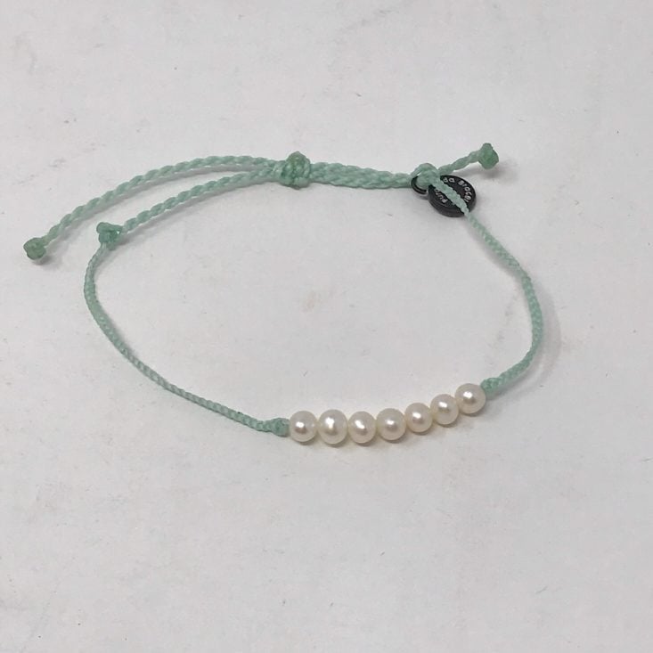 pura vida bracelets club may 2019 review pearl bracelet