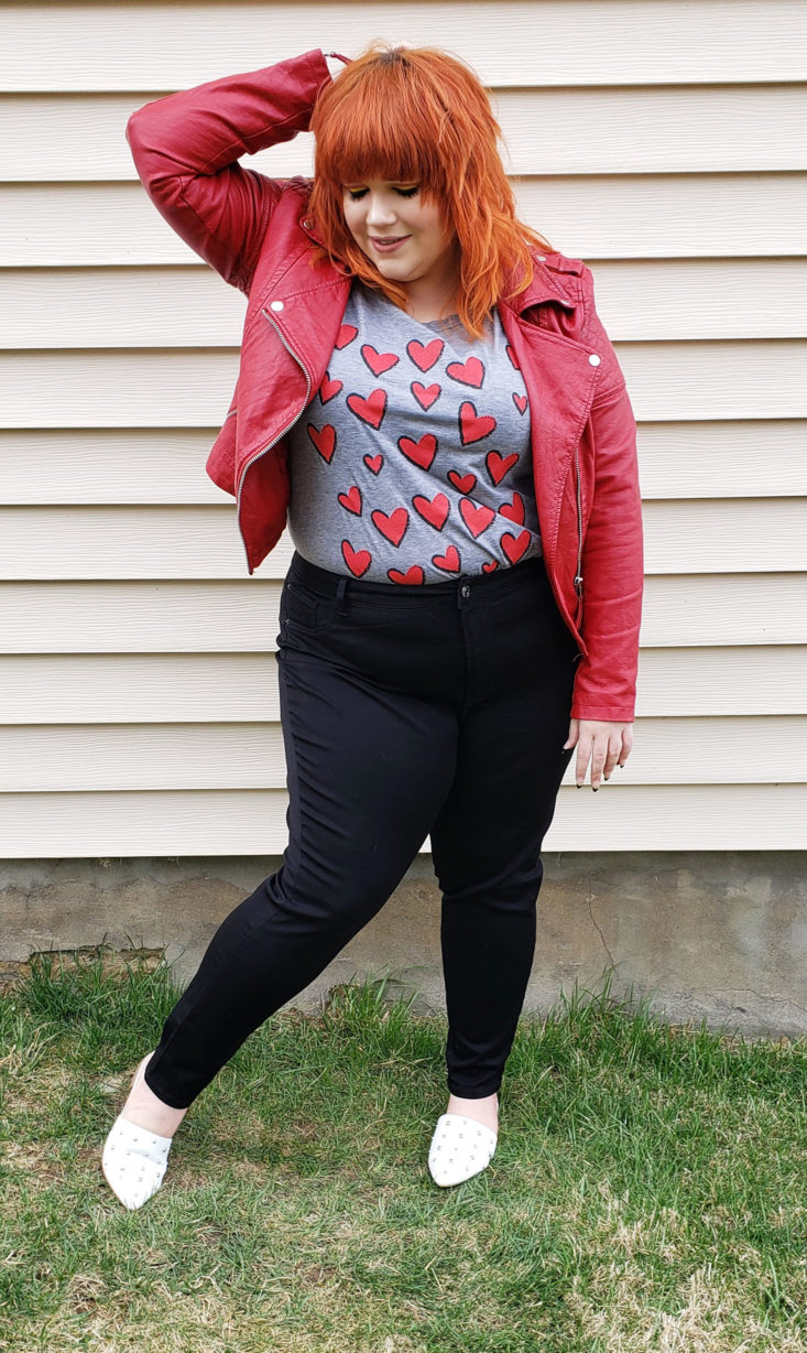 Dia & Co Subscription Box Review March 2019 - Garnet Skinny Jeans by Garnet Size 22 1 Front