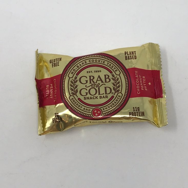 Grab the Gold Chocolate Peanut Butter Snack Bar