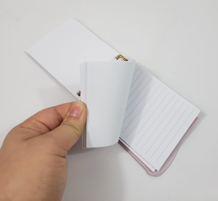 FLAIR & PAPER Subscription Box Review May 2019 - Spiral Notepad by Lady Jane 4 Top