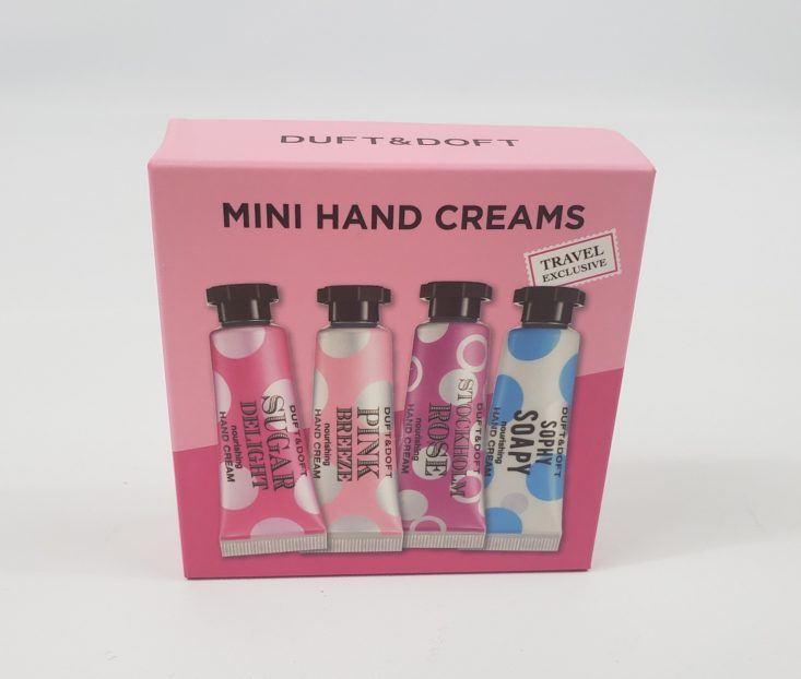 Facetory Lux Plus Box April 2019 - Duft & Doft Mini Hand Creams Set 1